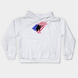 american soldier Kids Hoodie